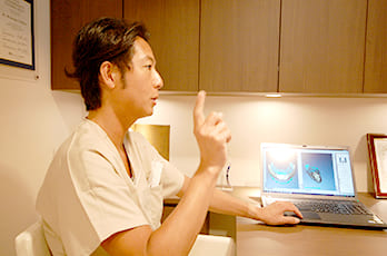 徹底したカウンセリング